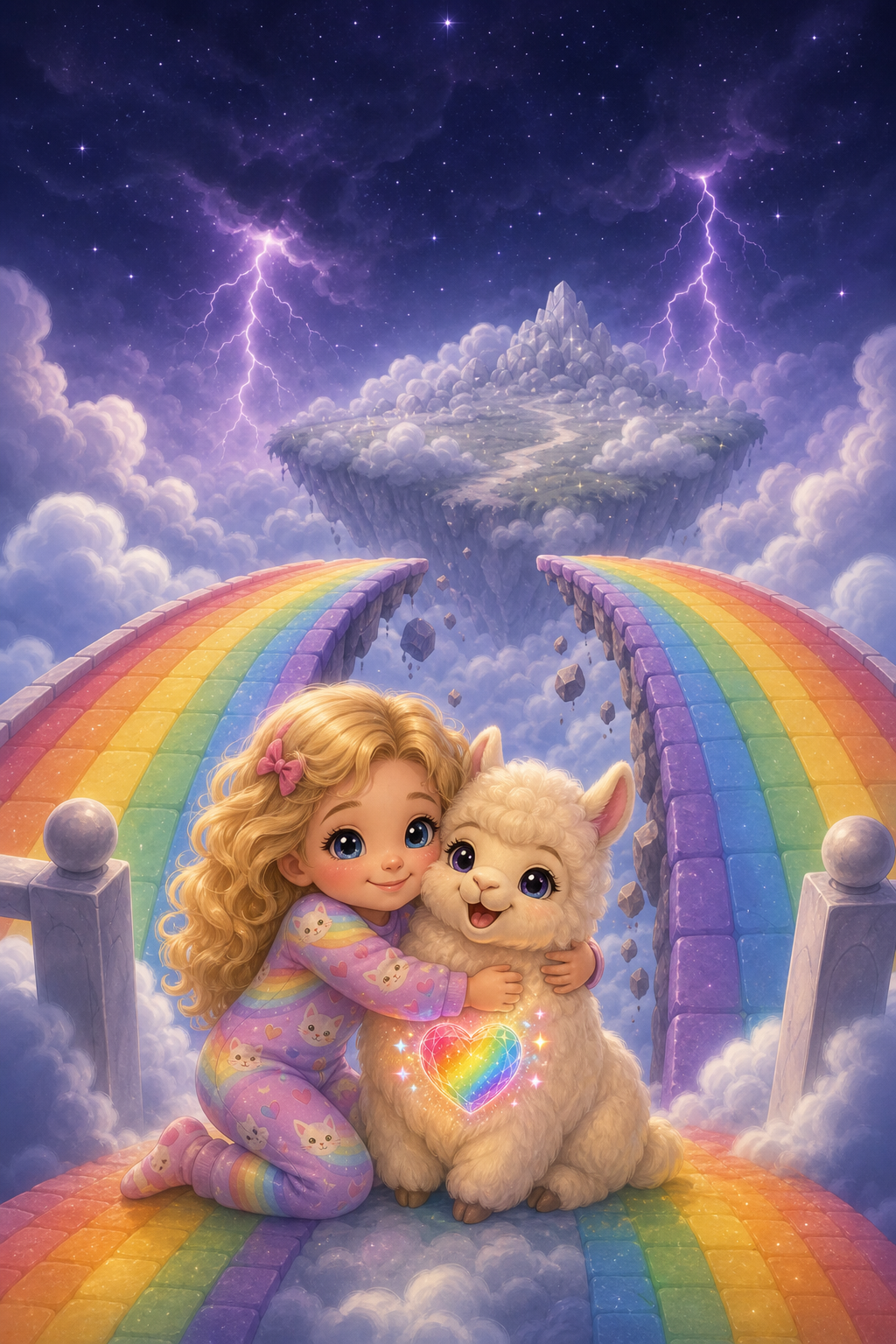 JESSIE & KITY Lama Rainbow Day Adventure