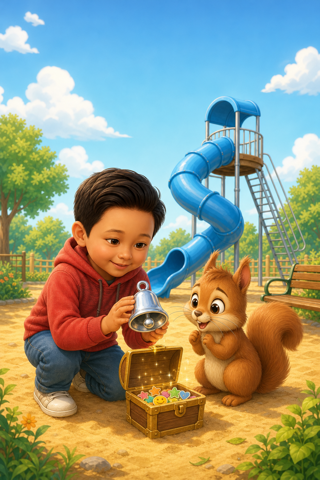 Joseph and Zippy Find a Shiny Bell