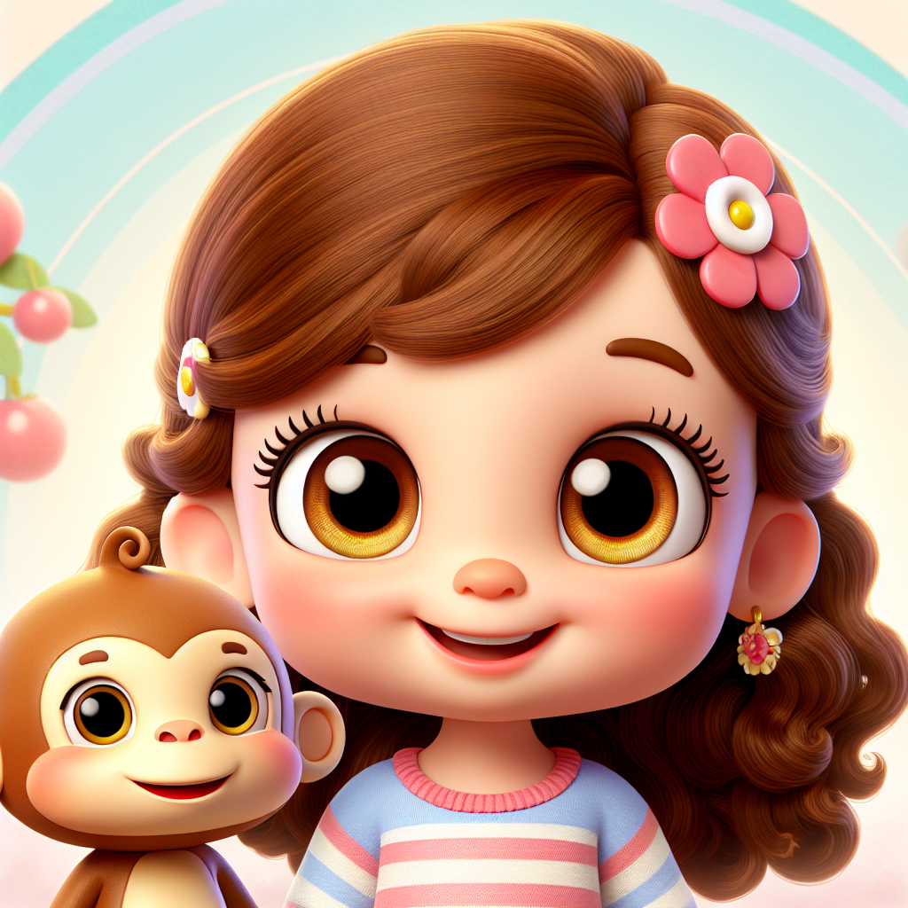 Mishi's Monkey Picnic Adventure — scene from the story
