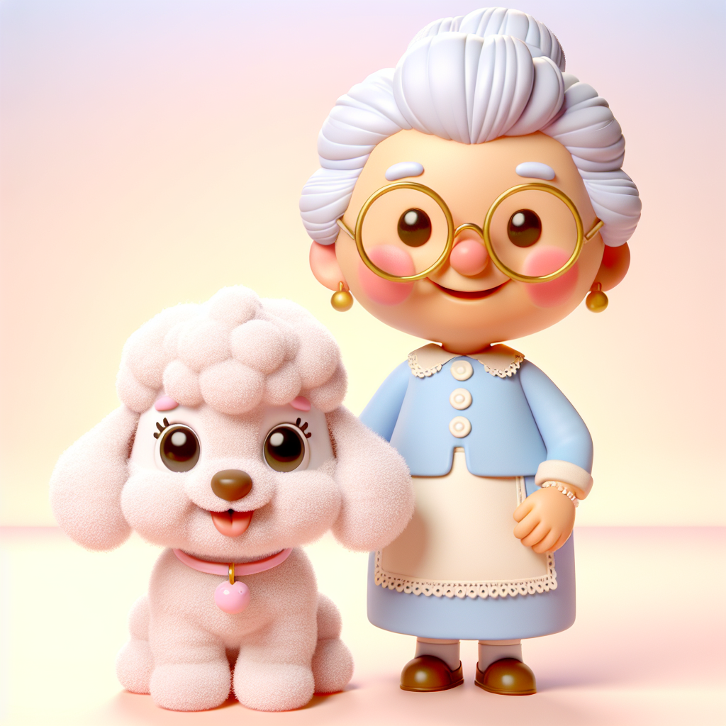 Granny and D.J.'s Farm — scene from the story