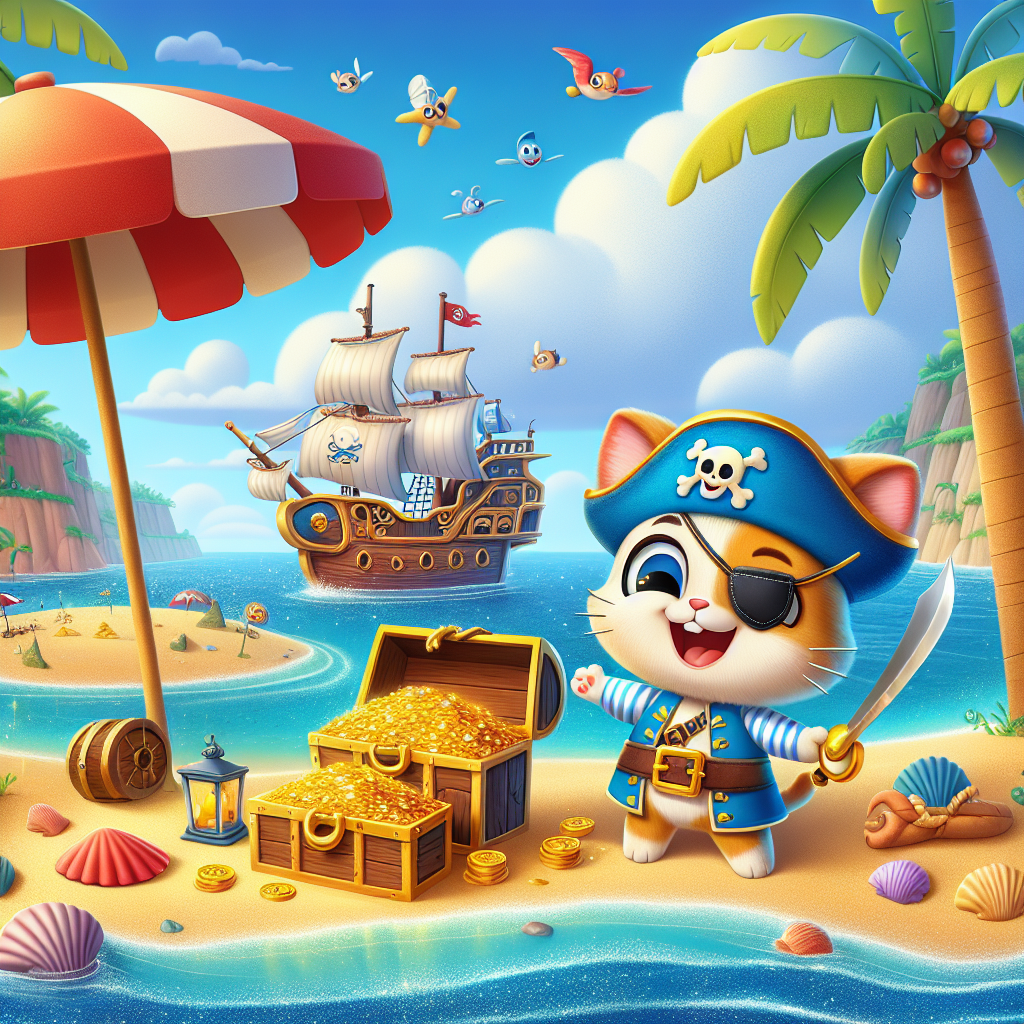 Mirai's Treasure Kingdom Adventure — scene from the story