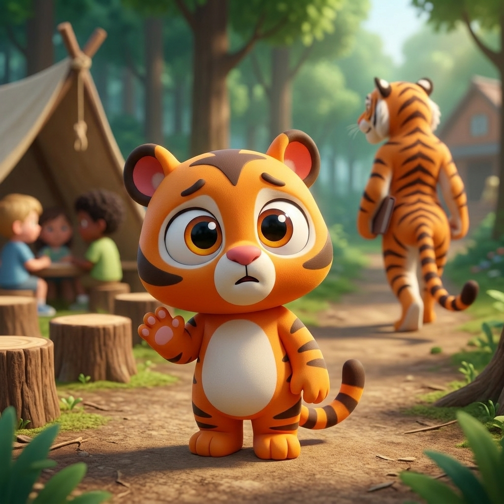 Zippy's Forest School Day — scene from the story