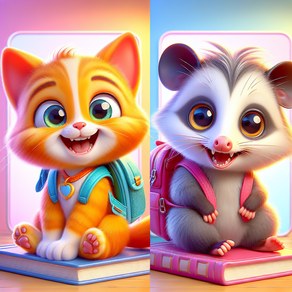 Poldo and Stella's Nature Adventure — scene from the story