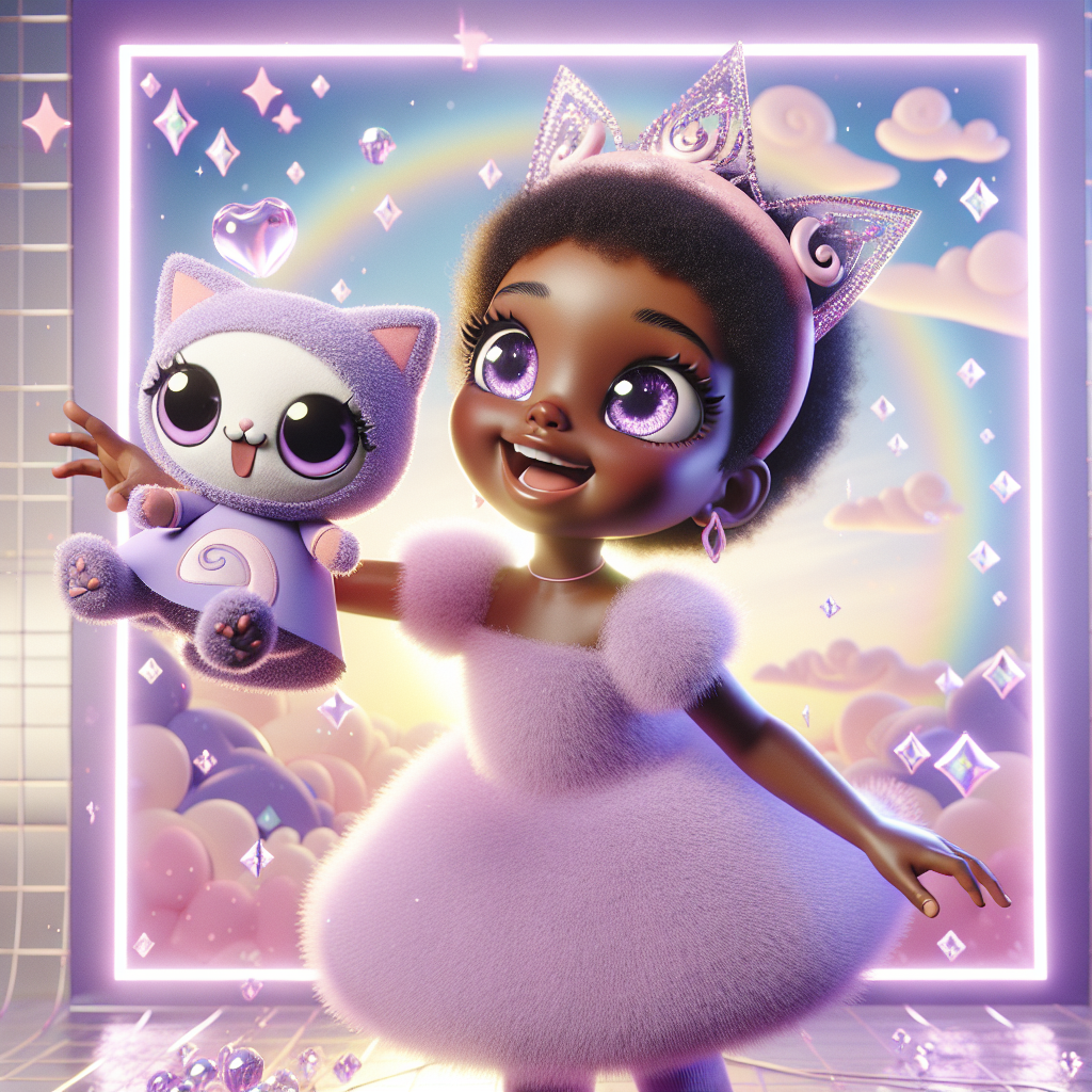 Aliyana's Magical Cloud Adventure — scene from the story