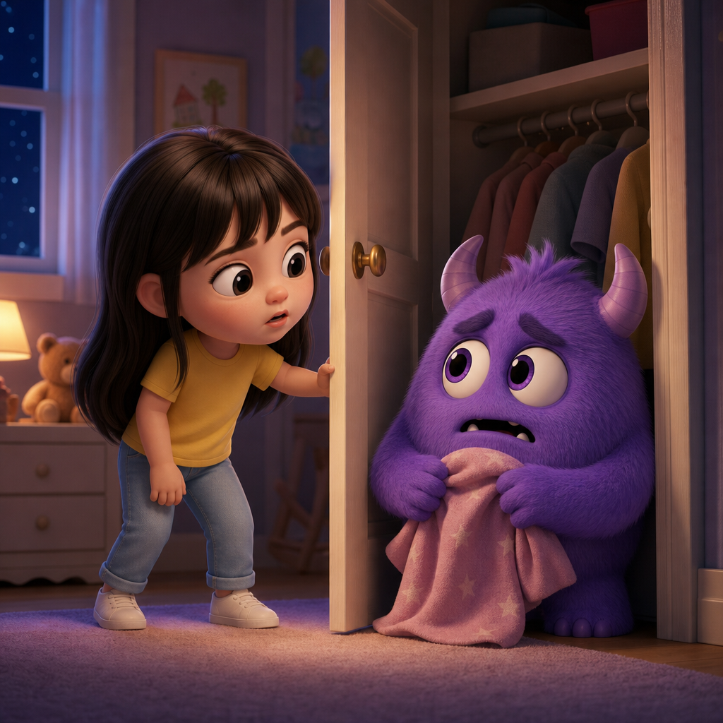 Lila and Boogaloo's Cozy Night — scene from the story