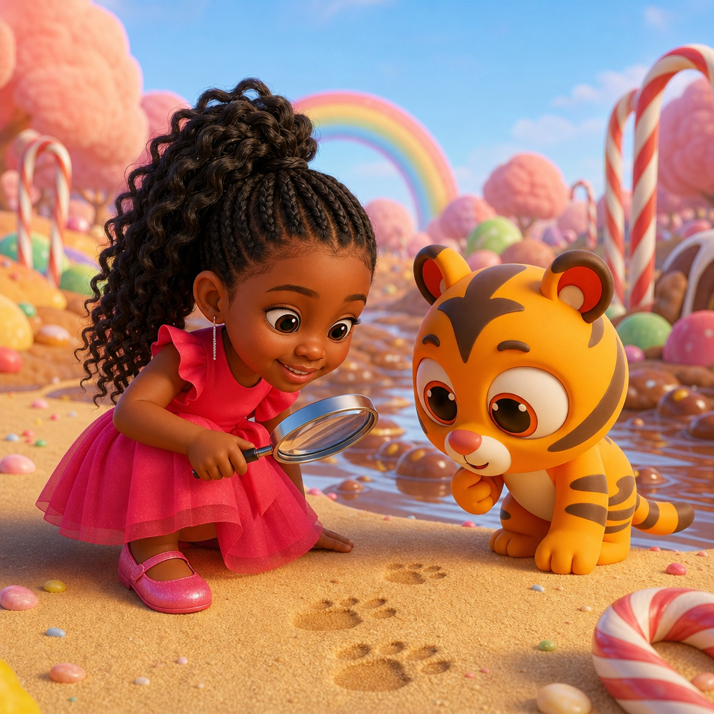 The Candy Squirrel Search — scene from the story