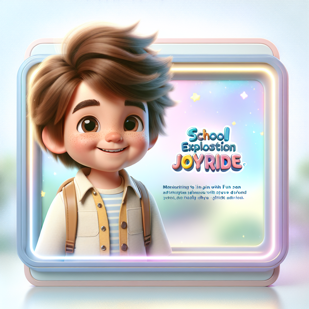 School Day Adventures — scene from the story