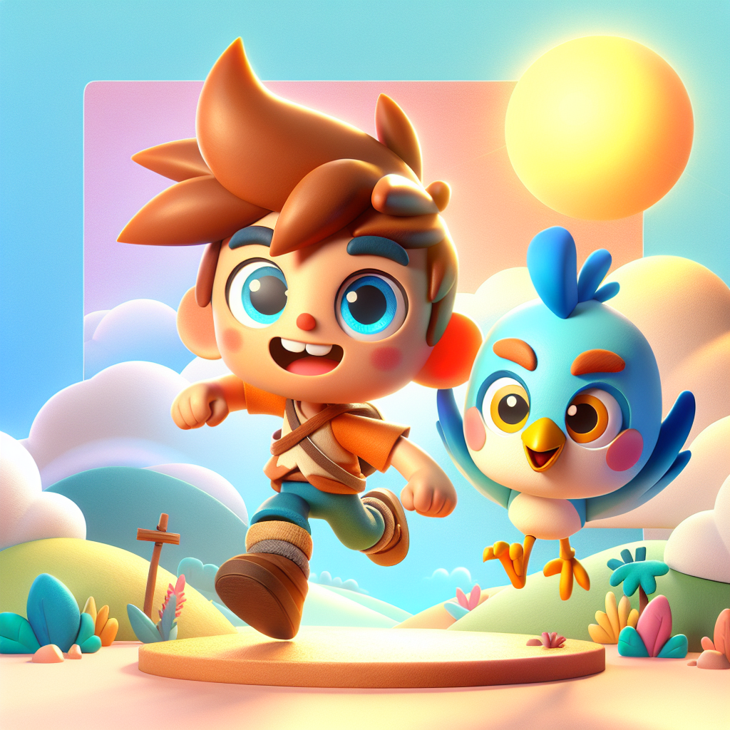 Ace and Marco's Treasure Quest — scene from the story