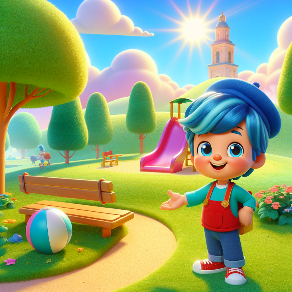 Trena's Magical Adventure Day — scene from the story