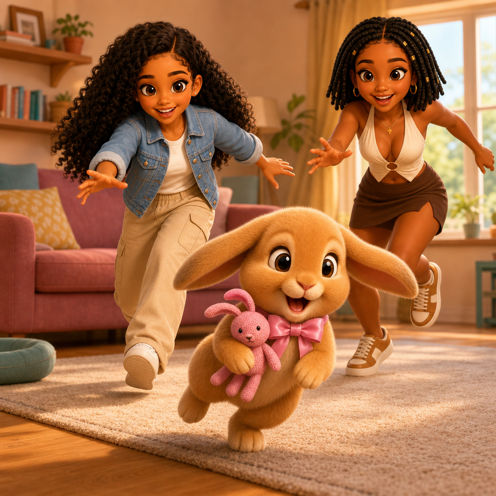 Coco’s Cozy Chase — scene from the story