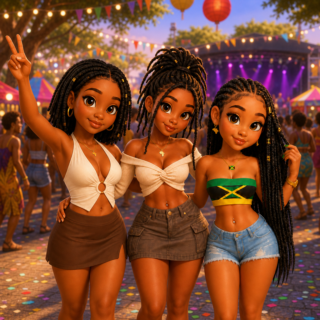 Afro Fest Dance Day — scene from the story