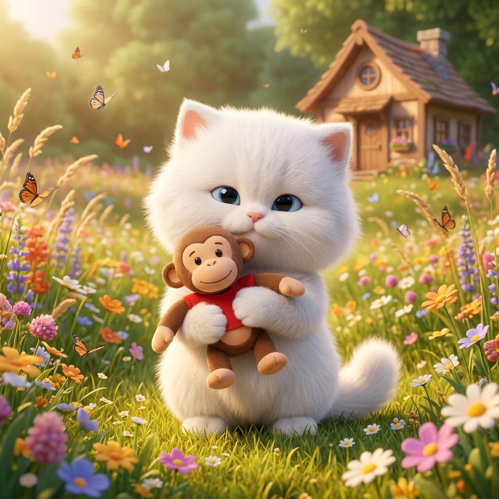 Coco Bakes With Love — scene from the story