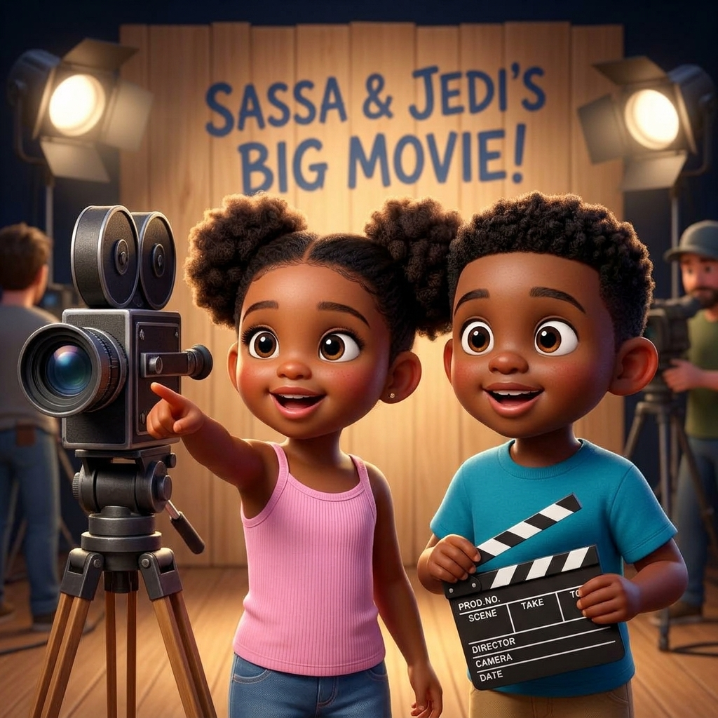 Sasa And Jedi's Big Movie! — scene from the story