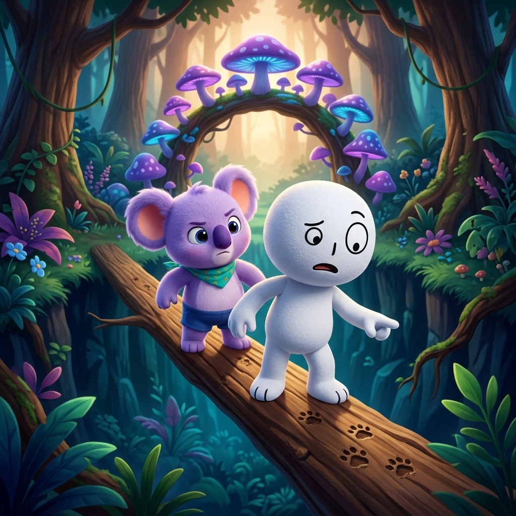 Bubbles Finds His Pot — scene from the story