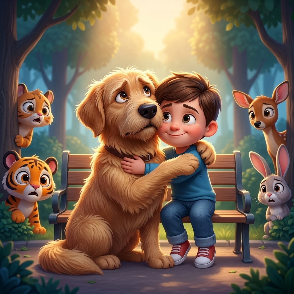 Buddy Loves You Always — scene from the story