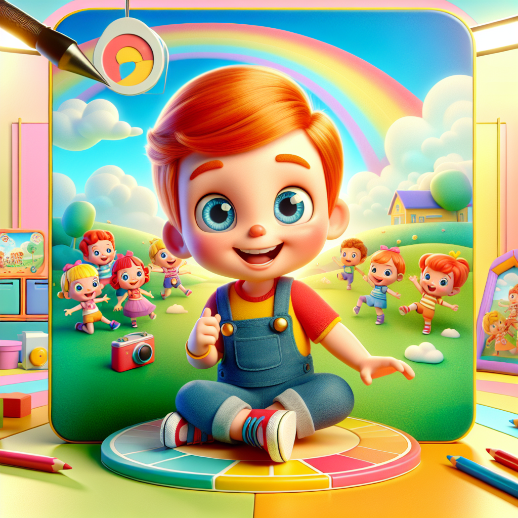 Luke's Magical Garden Adventure — scene from the story