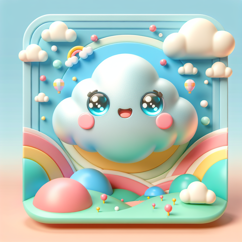Cloudy Sky Adventure — scene from the story
