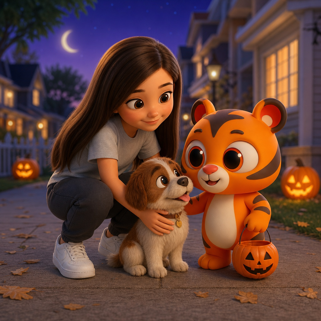 Zippy's Halloween Helper — scene from the story