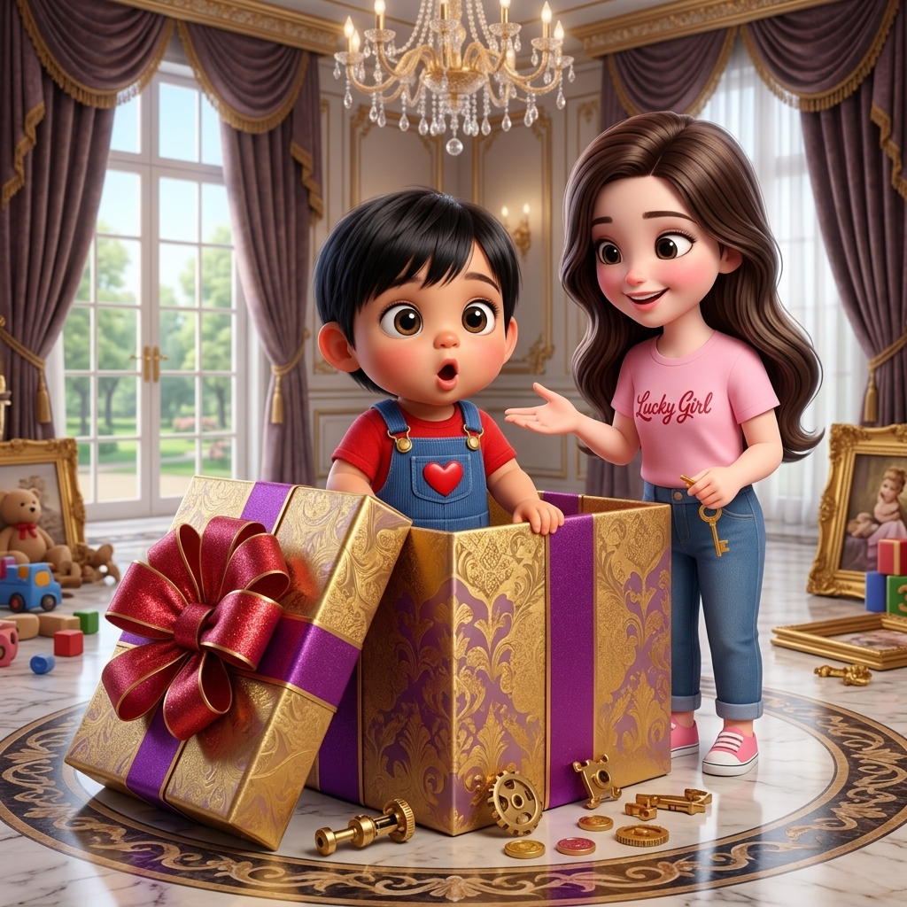 Tajveer's Big Surprise! — scene from the story