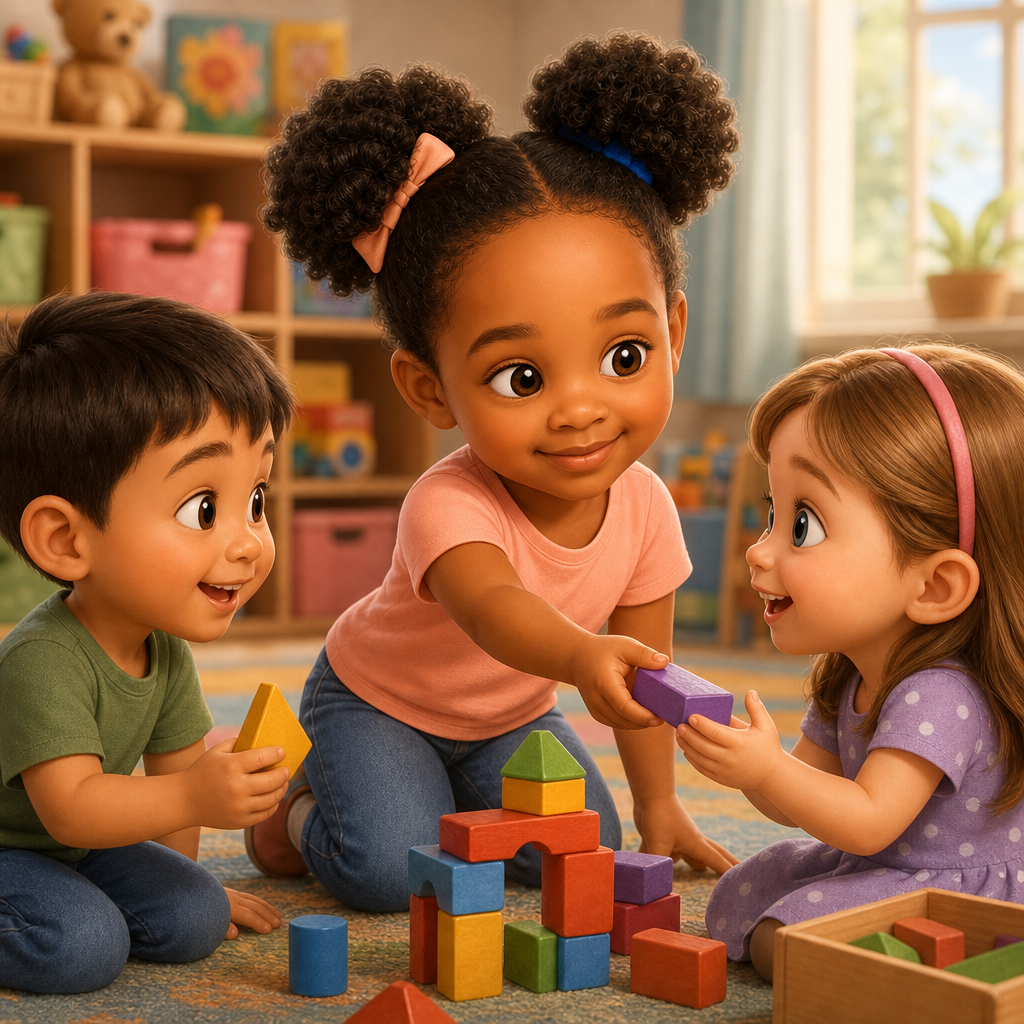 Madison Shares the Fun — scene from the story