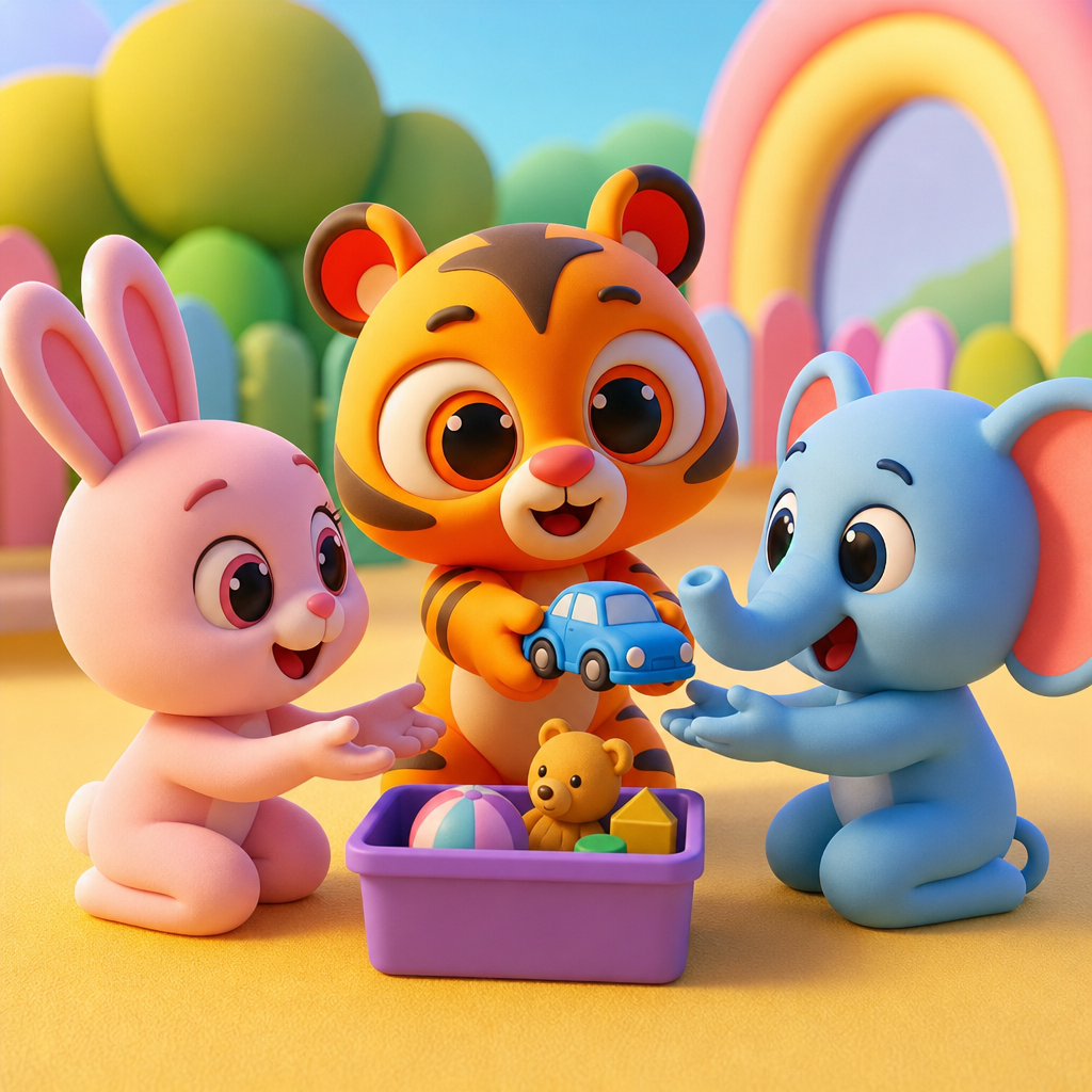 Zippy Shares the Fun — scene from the story