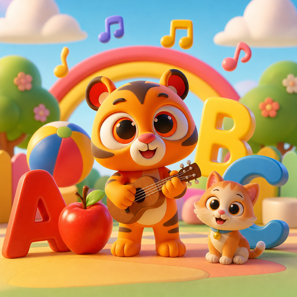 Zippy's Alphabet Jam — scene from the story