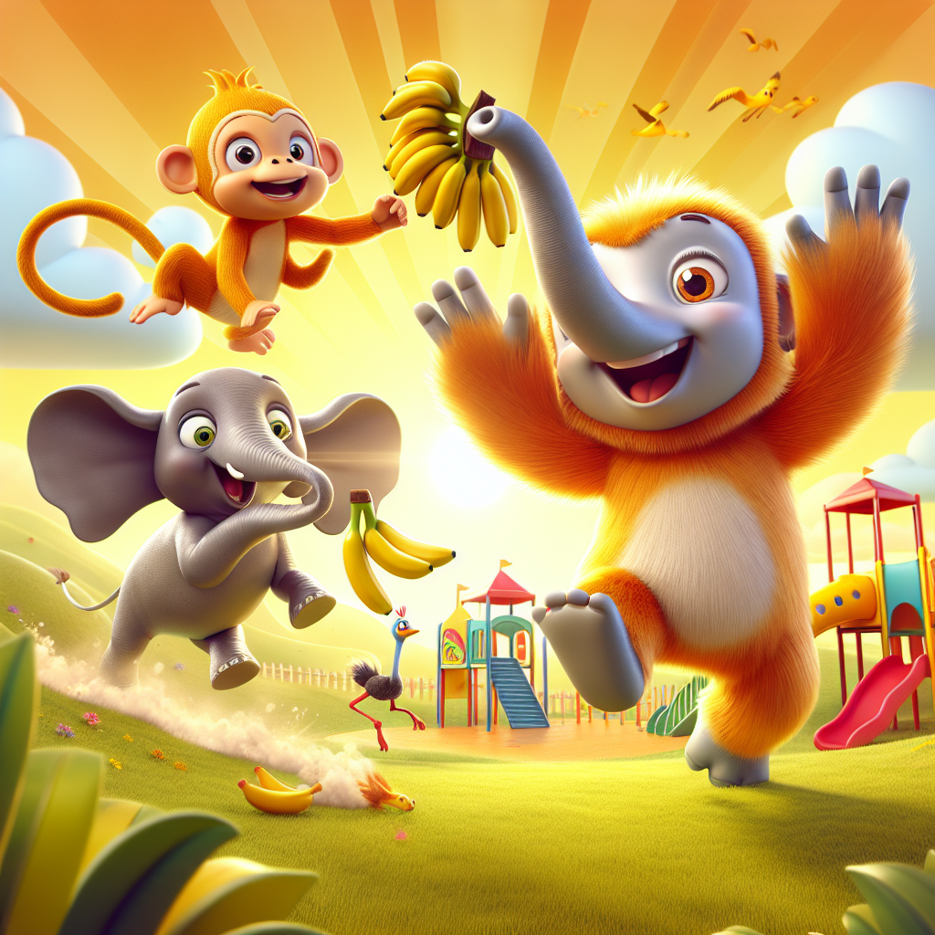 Oliver, Ellie, and Oscar's Adventure — scene from the story