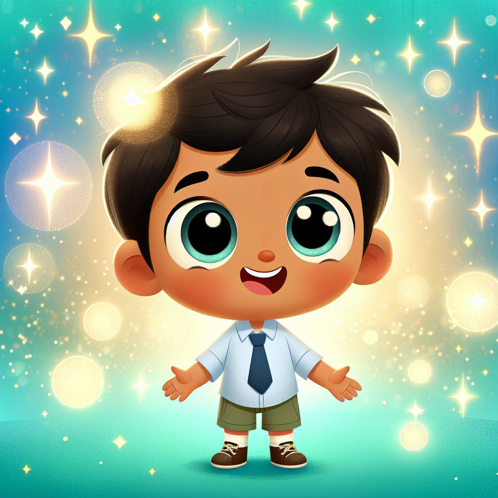 Daddy's Little Learning Adventure — scene from the story