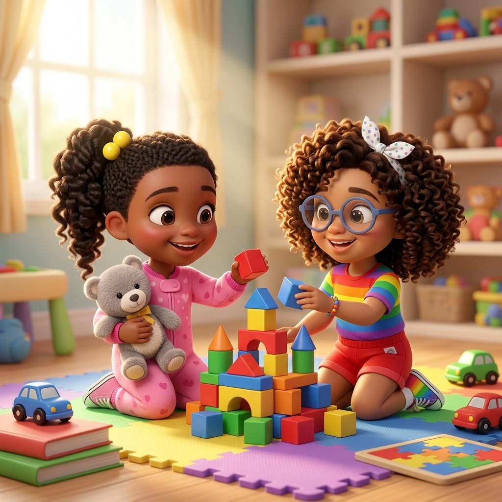 Let's Share Together Today — scene from the story