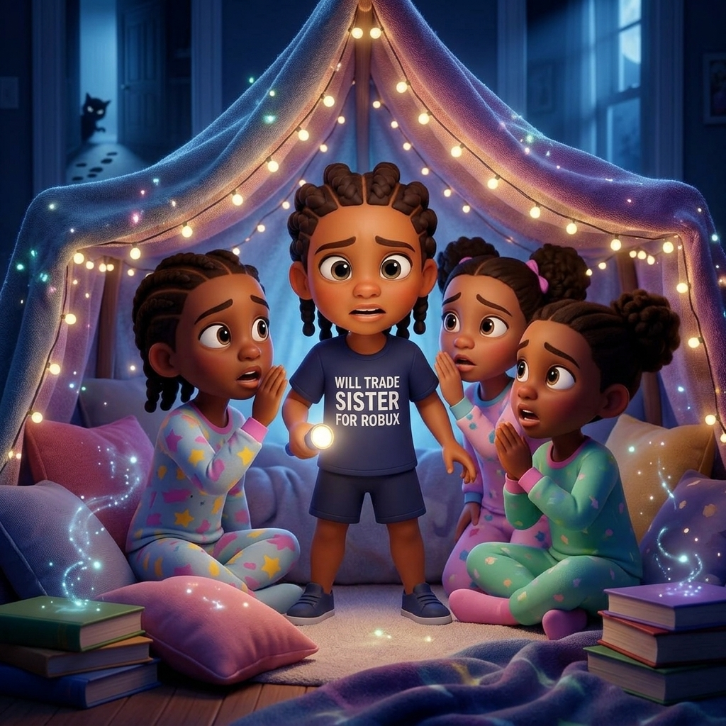 Zuri's Spooky Sleepover Night