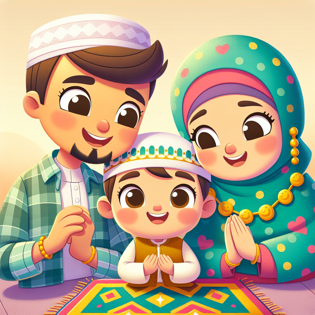 Alhan's Ramadan Learning — scene from the story