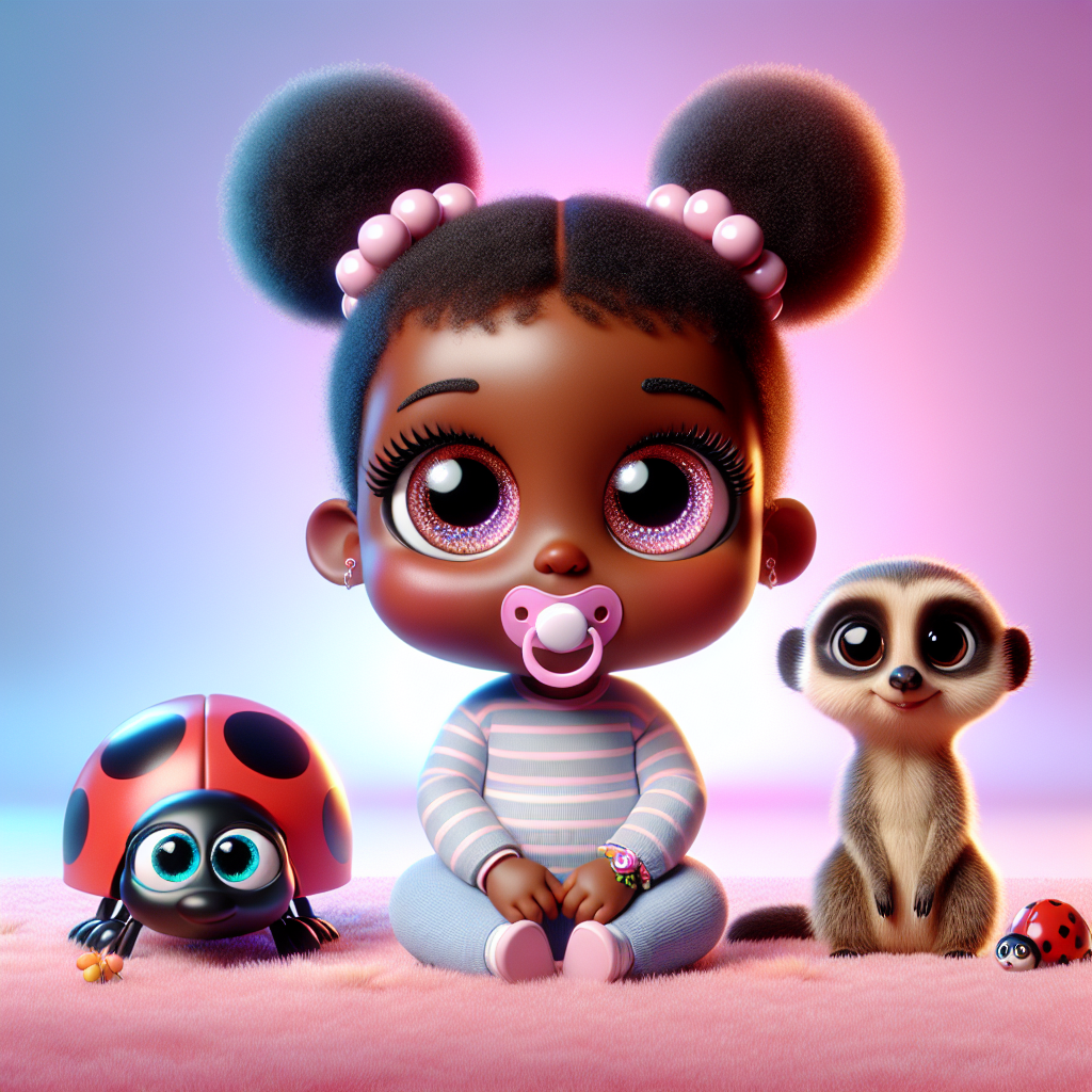 Ladybug and Meerkat's Song — scene from the story