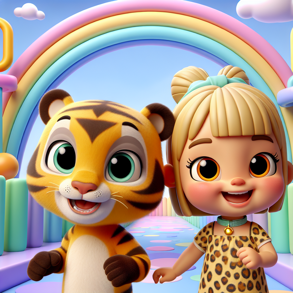 Fatoon Visits Zippy's House — scene from the story