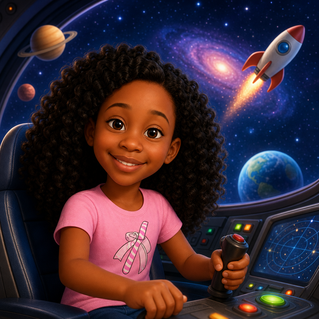 Zion’s Starry Space Quest — scene from the story