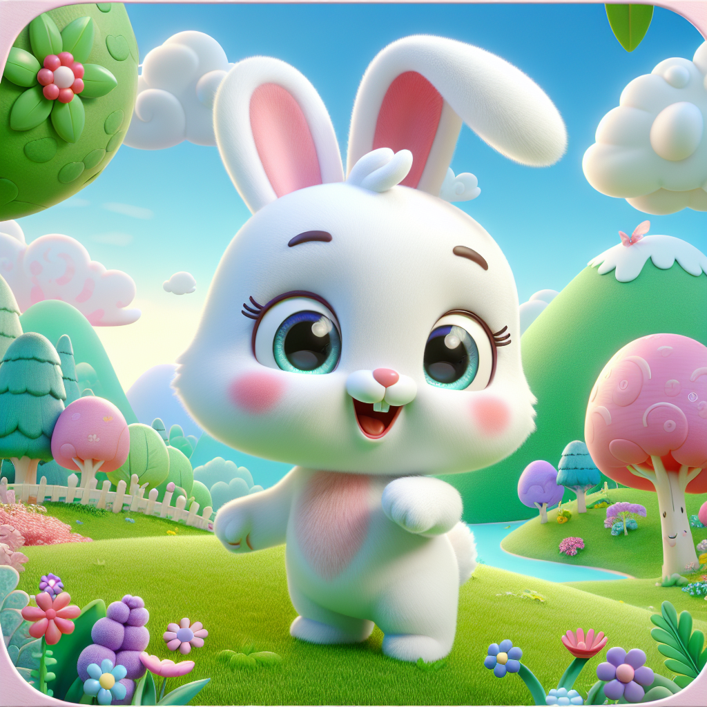 Bunny's Silly Cake Adventure — scene from the story