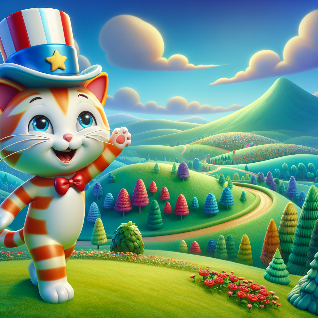 Cattie's Forest Adventure Jog — scene from the story