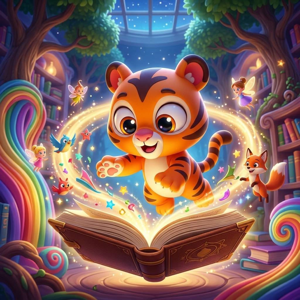 Zippy's Magic Book Adventure — scene from the story