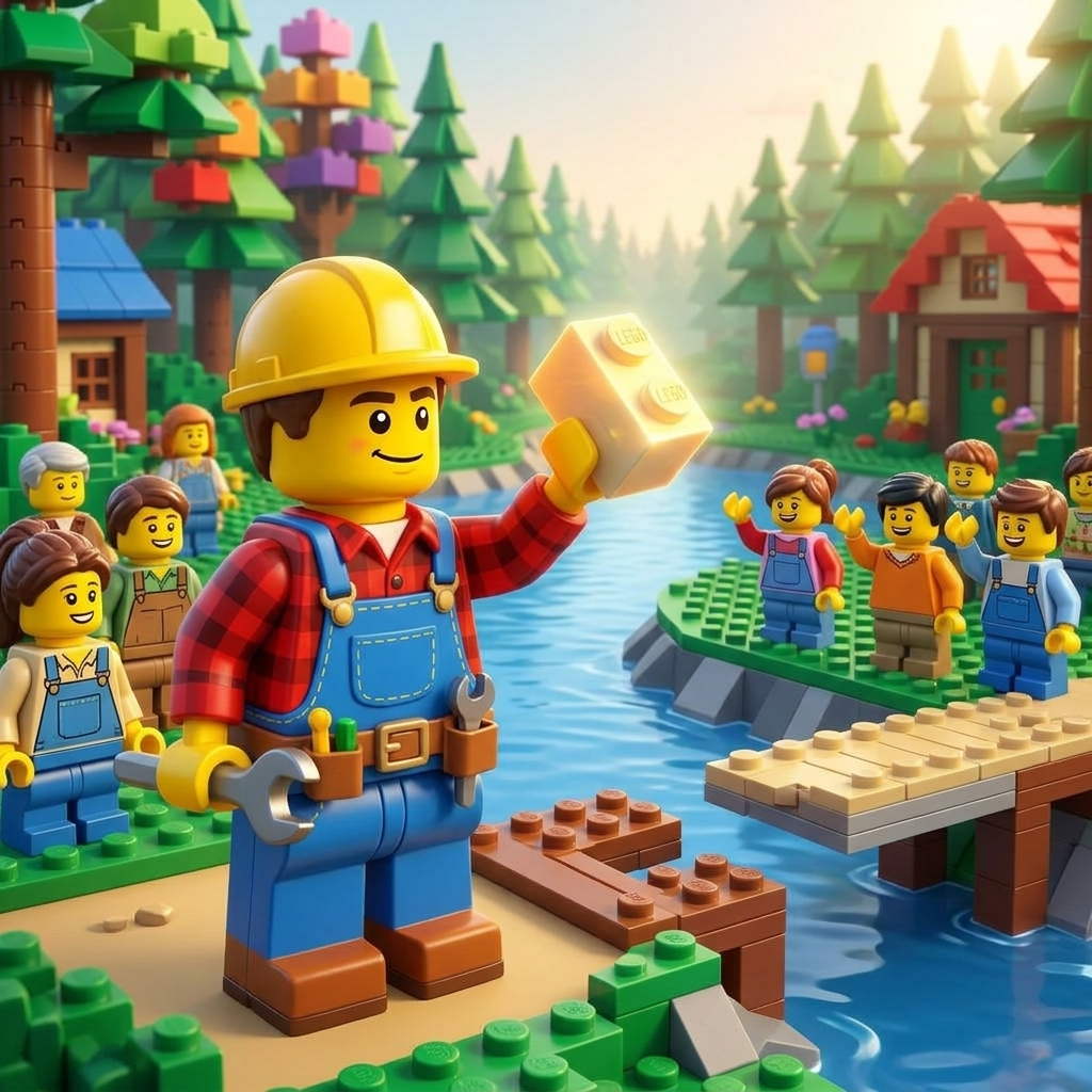 Bridge Builders Unite! — scene from the story