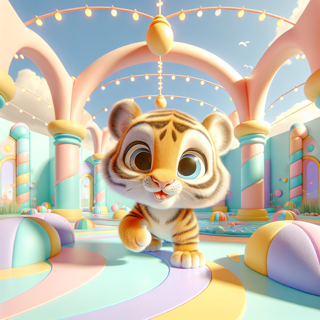 Zippy's Wild Animal Friends — scene from the story