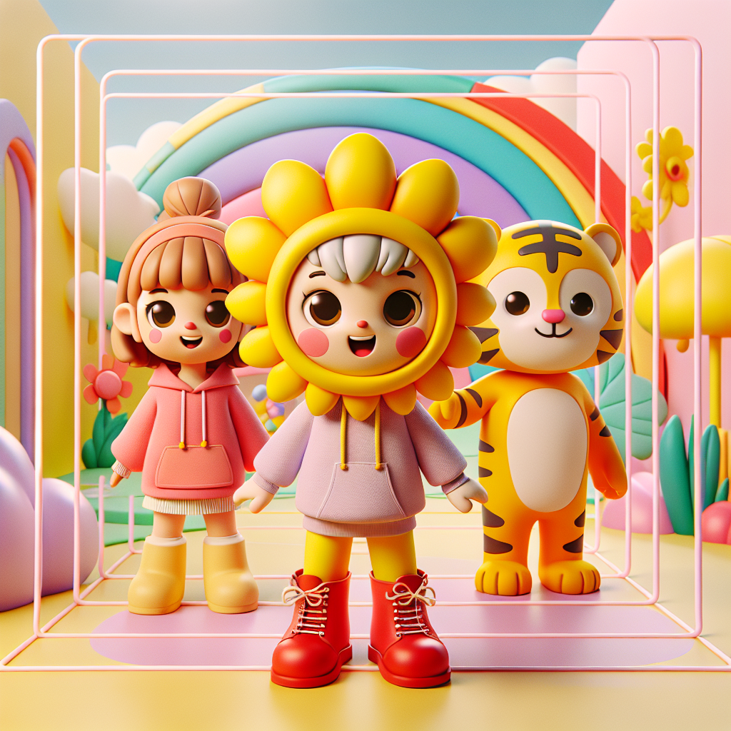 Friends' Sunny Picnic Day — scene from the story