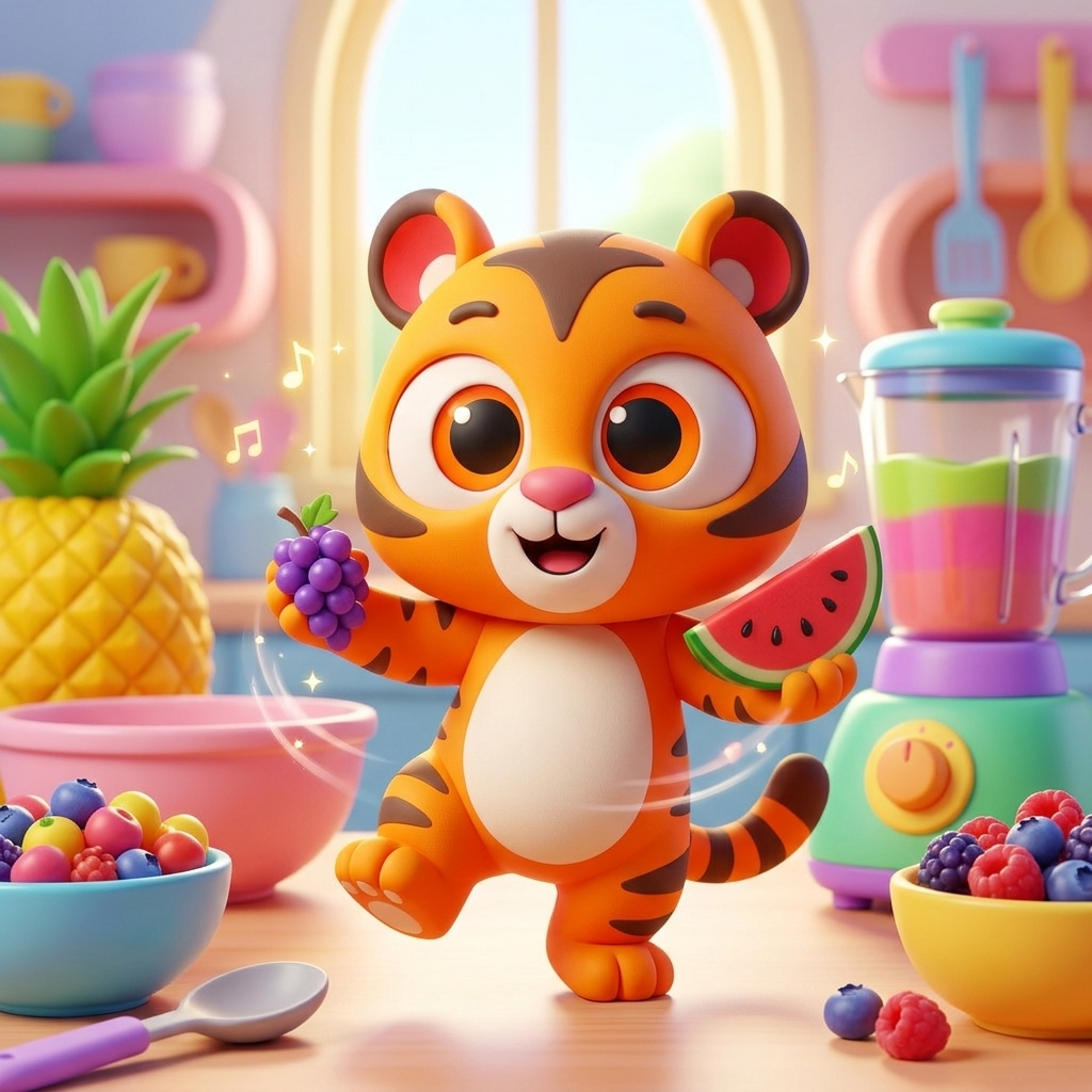 The Yummy Dance Time — scene from the story