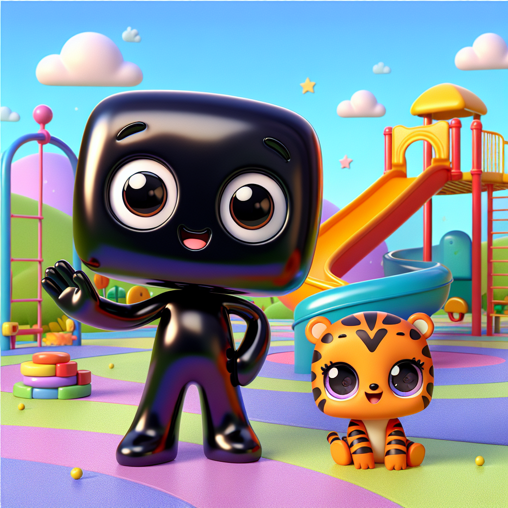 Monster and Tigey's Kindness Quest — scene from the story