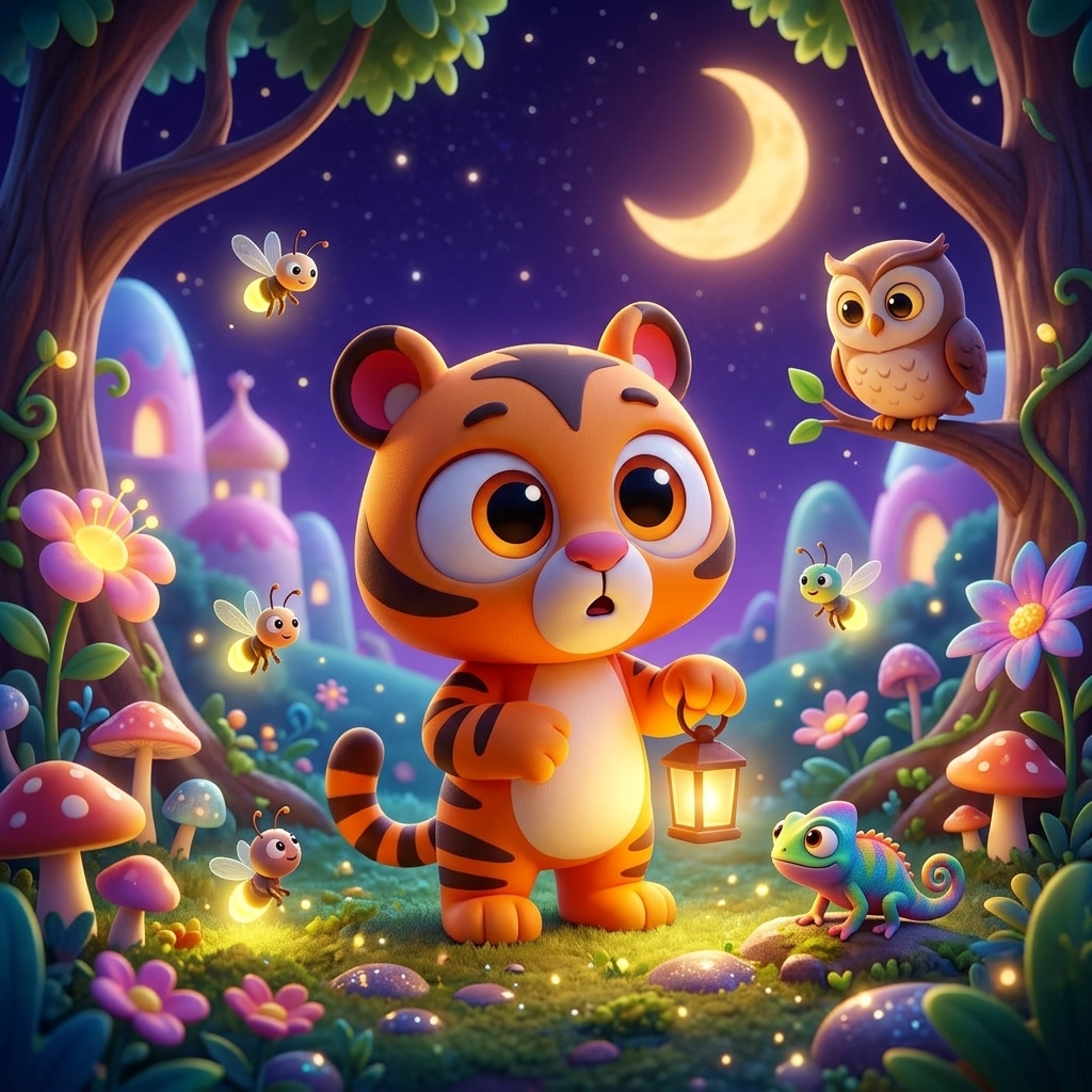 Zippy's Spooky Night — scene from the story