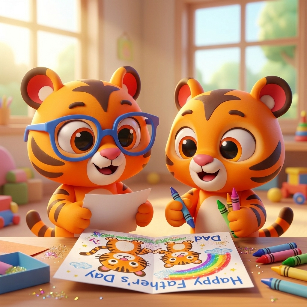 Saaga and Sarva's Surprise — scene from the story