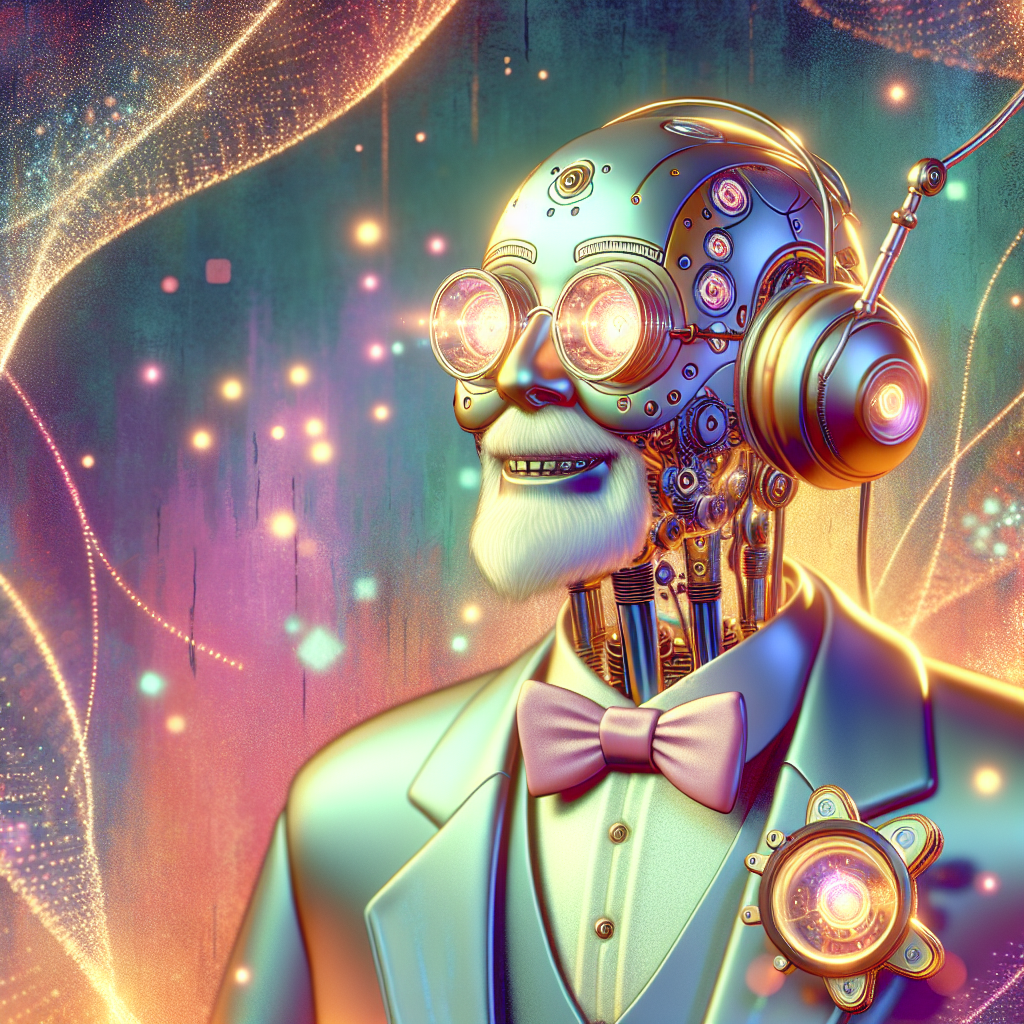 RoboProf's Coding Adventure — scene from the story