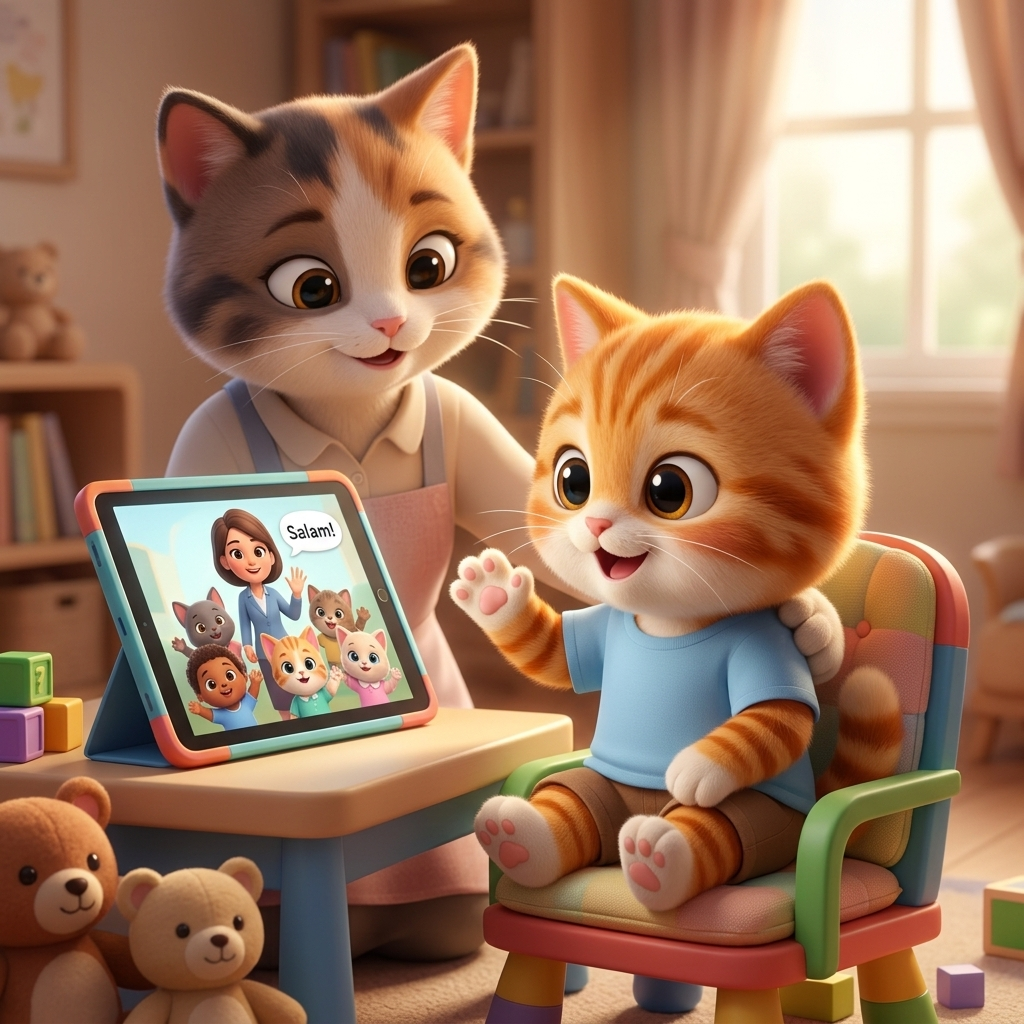 Zayd Says Salam! — scene from the story