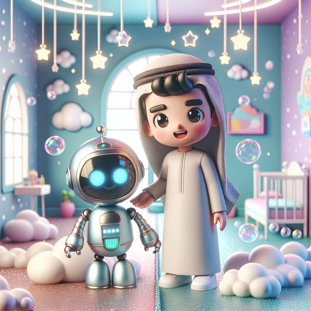 Robo and Krish's Team Adventure — scene from the story