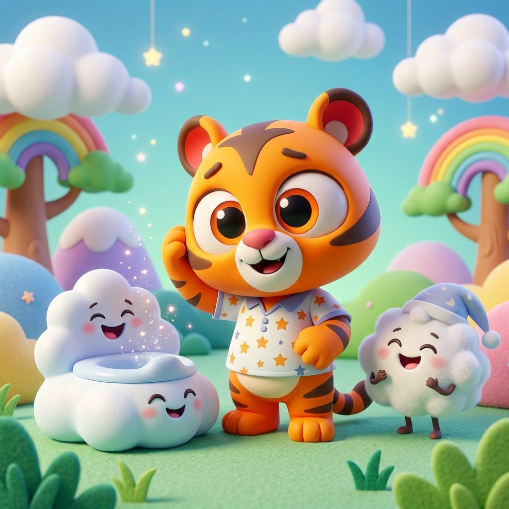 Zippy's Silly Potty Time — scene from the story