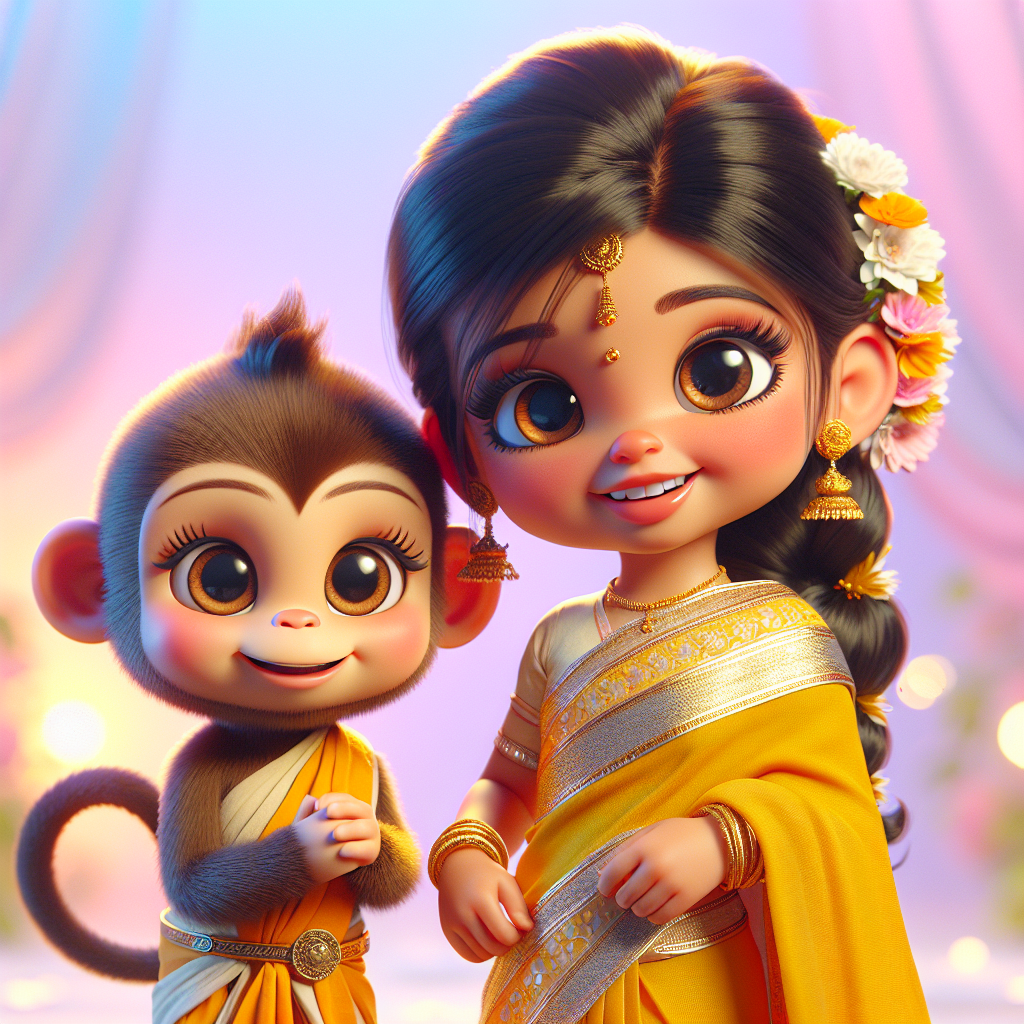 Neeli and Betsy's Festival Magic — scene from the story