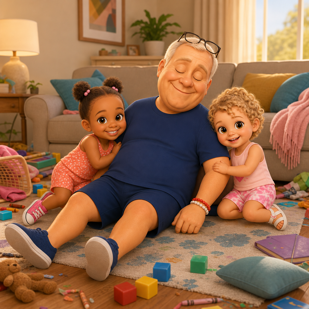 Pop's Cozy Cleanup — scene from the story